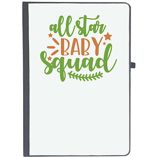                       UDNAG Ruled Notebook Diary 'Baby | all star baby squad', [A5 80Pages 80GSM]                                              