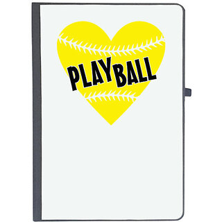                      UDNAG Ruled Notebook Diary 'Ball | play ball', [A5 80Pages 80GSM]                                              