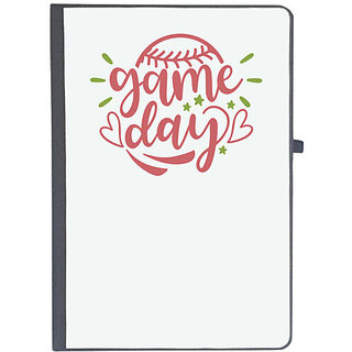                       UDNAG Ruled Notebook Diary 'Sports Day | game day', [A5 80Pages 80GSM]                                              