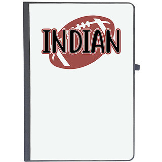                       UDNAG Ruled Notebook Diary 'Indian Football | Indian', [A5 80Pages 80GSM]                                              