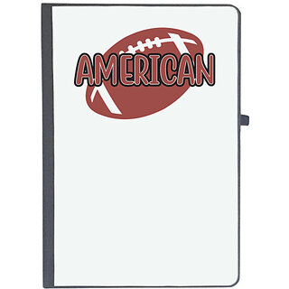                       UDNAG Ruled Notebook Diary 'American Football | American', [A5 80Pages 80GSM]                                              