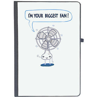                       UDNAG Ruled Notebook Diary 'Fan | Im your biggest fan', [A5 80Pages 80GSM]                                              
