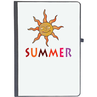                       UDNAG Ruled Notebook Diary 'Sun | Summer', [A5 80Pages 80GSM]                                              