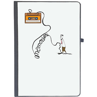                       UDNAG Ruled Notebook Diary 'Radio | Memmories', [A5 80Pages 80GSM]                                              