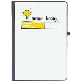                      UDNAG Ruled Notebook Diary 'Summer | Summer Loading', [A5 80Pages 80GSM]                                              