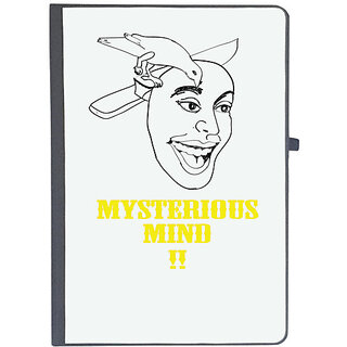                       UDNAG Ruled Notebook Diary 'Mind | Misterious mind', [A5 80Pages 80GSM]                                              