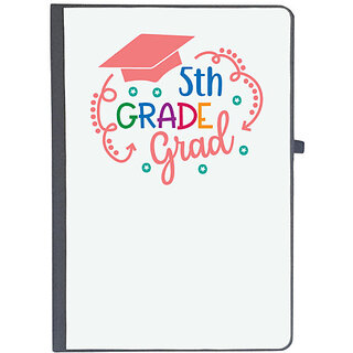                       UDNAG Ruled Notebook Diary 'Teacher Student | 5th grade grad', [A5 80Pages 80GSM]                                              