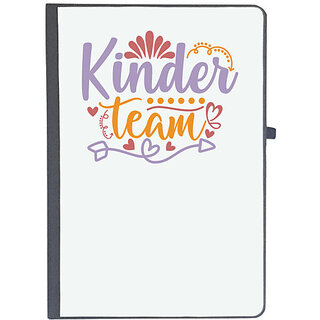                       UDNAG Ruled Notebook Diary 'Teacher Student | kinder team', [A5 80Pages 80GSM]                                              