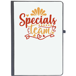                       UDNAG Ruled Notebook Diary 'Teacher Student | specials team', [A5 80Pages 80GSM]                                              