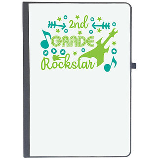                       UDNAG Ruled Notebook Diary 'Teacher Student | 2nd grade rockstarr', [A5 80Pages 80GSM]                                              