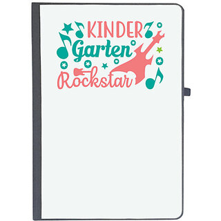                       UDNAG Ruled Notebook Diary 'Teacher Student | Kinder garten rockstar', [A5 80Pages 80GSM]                                              