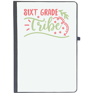                       UDNAG Ruled Notebook Diary 'Teacher Student | Sixt grade tribe', [A5 80Pages 80GSM]                                              