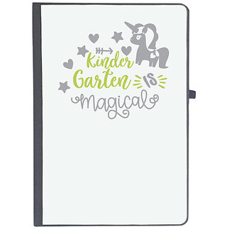                       UDNAG Ruled Notebook Diary 'Teacher Student | Kindergarten is magical', [A5 80Pages 80GSM]                                              
