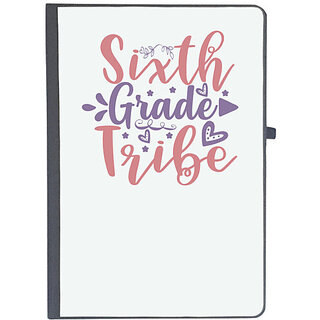                       UDNAG Ruled Notebook Diary 'Teacher Student | sixth grade tribe', [A5 80Pages 80GSM]                                              