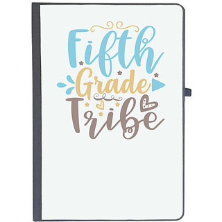                       UDNAG Ruled Notebook Diary 'Teacher Student | fifth grade tribe copy', [A5 80Pages 80GSM]                                              