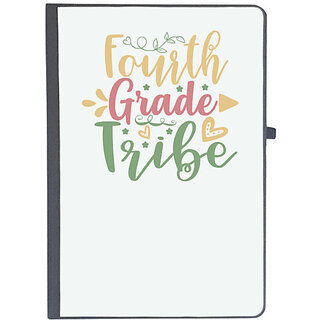                      UDNAG Ruled Notebook Diary 'Teacher Student | fourth grade tribe', [A5 80Pages 80GSM]                                              