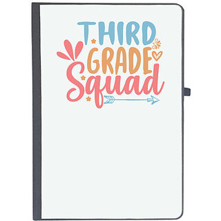                       UDNAG Ruled Notebook Diary 'Teacher Student | 3rd grade squad,', [A5 80Pages 80GSM]                                              