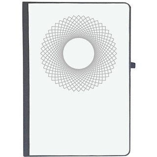                       UDNAG Ruled Notebook Diary 'Black Ring | Drawing', [A5 80Pages 80GSM]                                              
