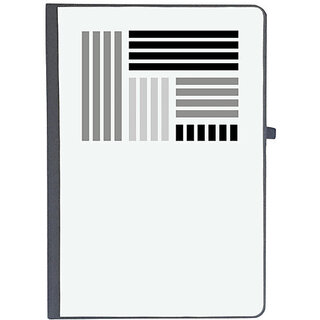                       UDNAG Ruled Notebook Diary 'Black grey | Drawing', [A5 80Pages 80GSM]                                              