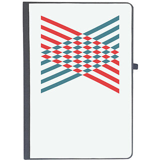                       UDNAG Ruled Notebook Diary 'blue red | Drawing', [A5 80Pages 80GSM]                                              