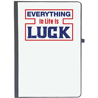                       UDNAG Ruled Notebook Diary 'Luck | Donalt Trump', [A5 80Pages 80GSM]                                              