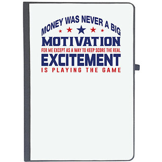                       UDNAG Ruled Notebook Diary 'Excitment | Donalt Trump', [A5 80Pages 80GSM]                                              