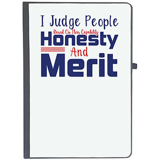                       UDNAG Ruled Notebook Diary 'Honesty | Donalt Trump', [A5 80Pages 80GSM]                                              