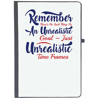                       UDNAG Ruled Notebook Diary 'Unrealistic | Donalt Trump', [A5 80Pages 80GSM]                                              