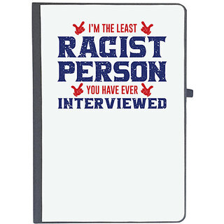                       UDNAG Ruled Notebook Diary 'Ragist person | Donalt Trump', [A5 80Pages 80GSM]                                              