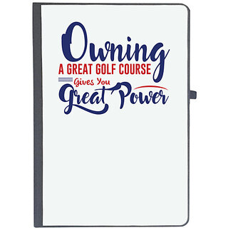                       UDNAG Ruled Notebook Diary 'Great power | Donalt Trump', [A5 80Pages 80GSM]                                              