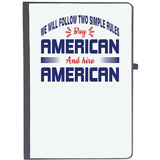                      UDNAG Ruled Notebook Diary 'American | Donalt Trump', [A5 80Pages 80GSM]                                              
