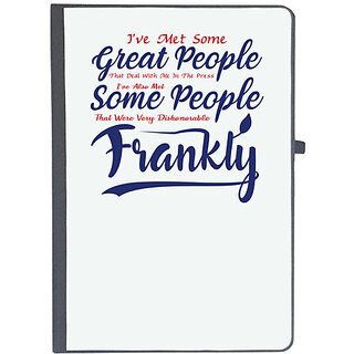                       UDNAG Ruled Notebook Diary 'Frankly | Donalt Trump', [A5 80Pages 80GSM]                                              