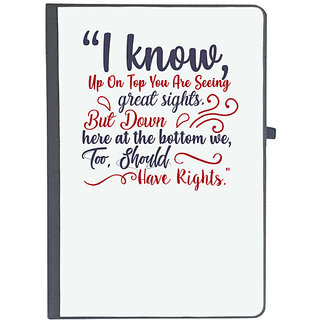                       UDNAG Ruled Notebook Diary 'Quote1 | Dr. Seuss', [A5 80Pages 80GSM]                                              