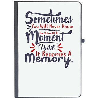                       UDNAG Ruled Notebook Diary 'Moment memory | Dr. Seuss', [A5 80Pages 80GSM]                                              