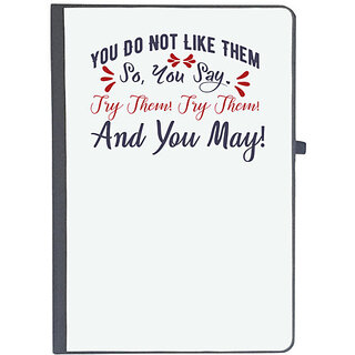                       UDNAG Ruled Notebook Diary 'You do not like them | Dr. Seuss', [A5 80Pages 80GSM]                                              