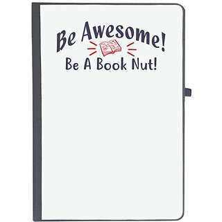                       UDNAG Ruled Notebook Diary 'Be awesome | Dr. Seuss', [A5 80Pages 80GSM]                                              