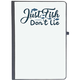                      UDNAG Ruled Notebook Diary 'Fishing | Just fish', [A5 80Pages 80GSM]                                              
