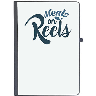                       UDNAG Ruled Notebook Diary 'Fishing | Meals on', [A5 80Pages 80GSM]                                              