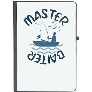                       UDNAG Ruled Notebook Diary 'Fishing | Master baiter', [A5 80Pages 80GSM]                                              