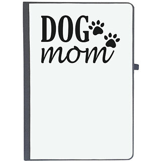                       UDNAG Ruled Notebook Diary 'Dog | Mom', [A5 80Pages 80GSM]                                              
