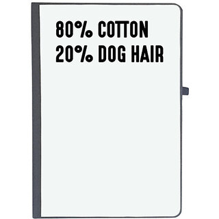                       UDNAG Ruled Notebook Diary 'Dogs | 80% cotton 20%dog Hair', [A5 80Pages 80GSM]                                              