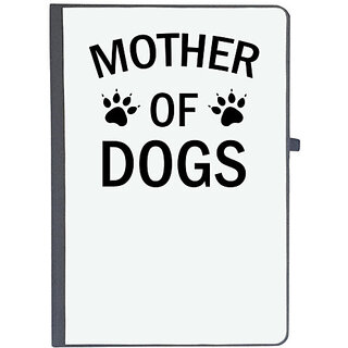                       UDNAG Ruled Notebook Diary 'Dogs | Mother of Dog', [A5 80Pages 80GSM]                                              