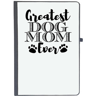                       UDNAG Ruled Notebook Diary 'Mother | greatest dog mom copy', [A5 80Pages 80GSM]                                              