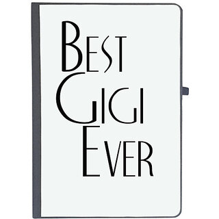                       UDNAG Ruled Notebook Diary 'Gigi | best gigi ever', [A5 80Pages 80GSM]                                              