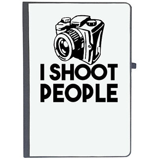                       UDNAG Ruled Notebook Diary 'Photographer | i shoot people', [A5 80Pages 80GSM]                                              