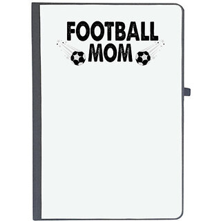                       UDNAG Ruled Notebook Diary 'Football | football mom', [A5 80Pages 80GSM]                                              