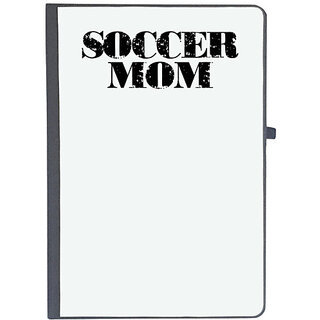                       UDNAG Ruled Notebook Diary 'Soccer | soccer mom copy', [A5 80Pages 80GSM]                                              