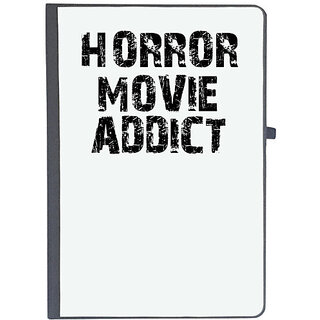                       UDNAG Ruled Notebook Diary 'Movie | horror movie addict', [A5 80Pages 80GSM]                                              