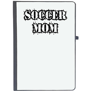                       UDNAG Ruled Notebook Diary 'Soccer | soccer mom', [A5 80Pages 80GSM]                                              
