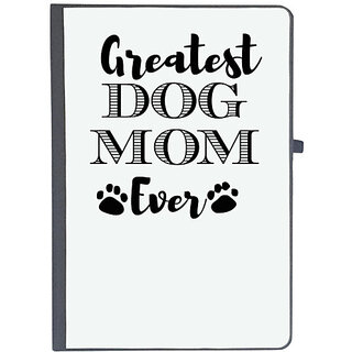                       UDNAG Ruled Notebook Diary 'Mother | greatest dog mom', [A5 80Pages 80GSM]                                              